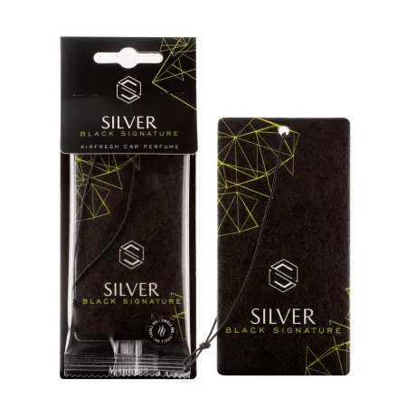SILVER Black Signature – zapach do auta